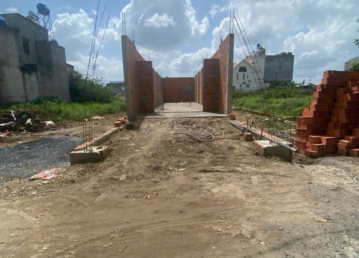 Nhà mới xây móng kiên cố trung tâm Đức Hòa – chỉ 1 tỷ 850