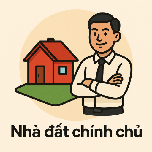 Logo của "Nhà đất chính chủ": đối tác thân thiết của web "Mua bán nhà đất".