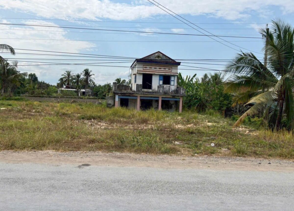 Bán đất mặt tiền đường 823 Hòa Khánh, Tây Ninh – ngang 28m, dài 86m